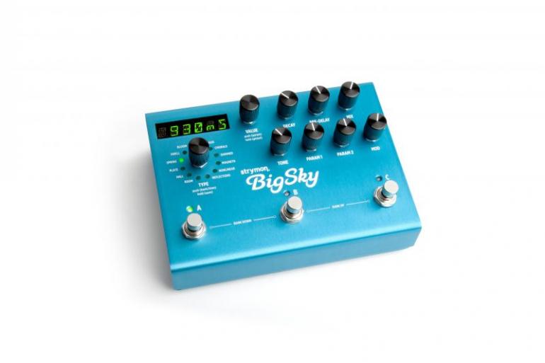 Reverb Strymon Big Sky - krémové šlehačky tón