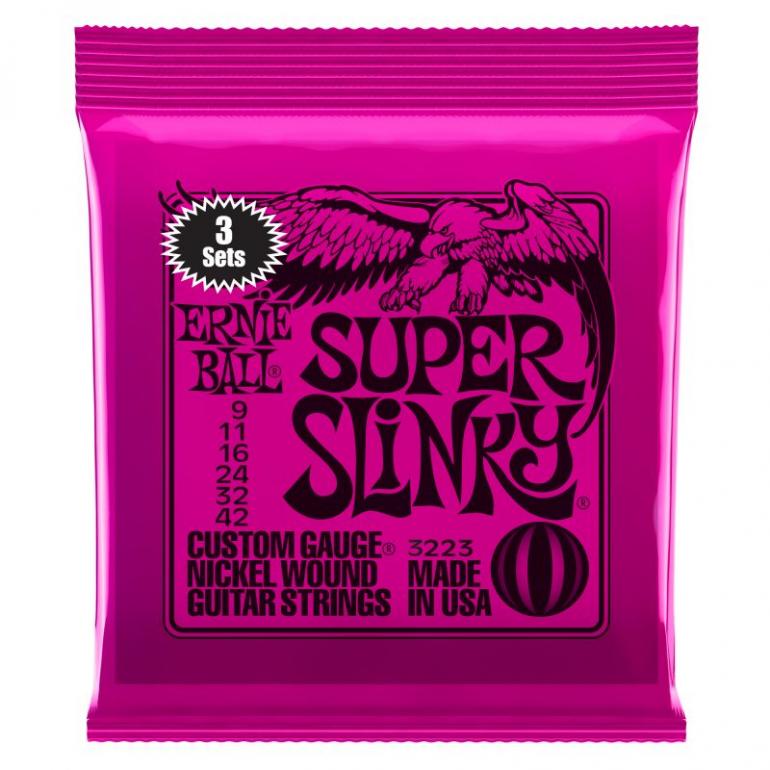 Ernie Ball: Super Slinky 3 Pack