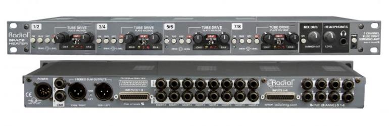 Radial: Space Heater - Analog Summing Mixer & Tube Drive