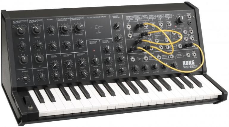 Korg MS-20 mini - zmenšená reinkarnace Korg MS-20