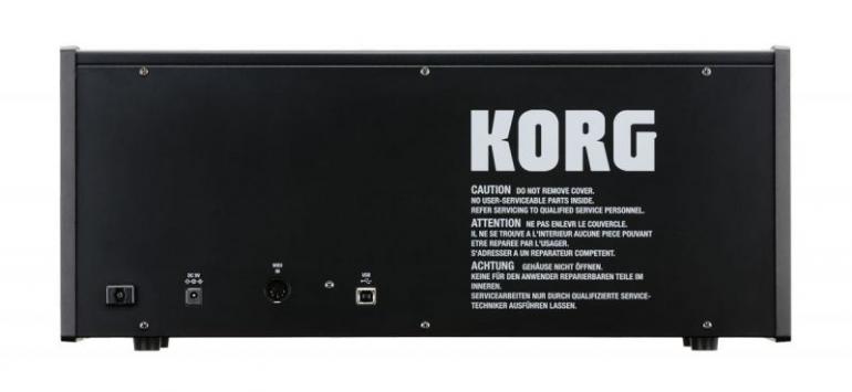 Korg MS-20 mini - zadní panel