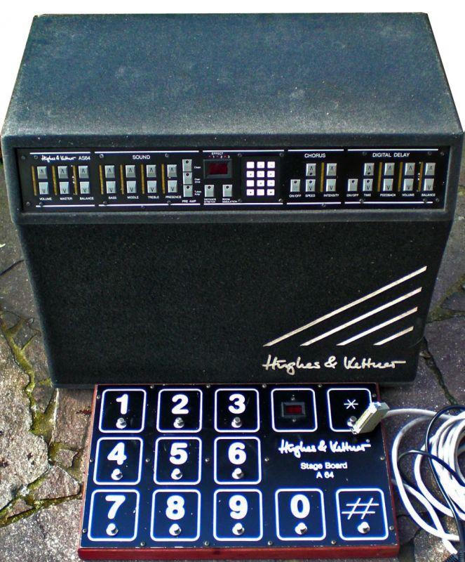 Hughes and Kettner AS64, plně programovatelné kombo