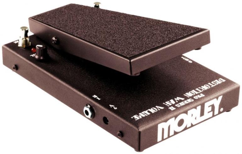 Morley Distortion Wah Volume pedál, model PDW–II - tři efekty v jednom