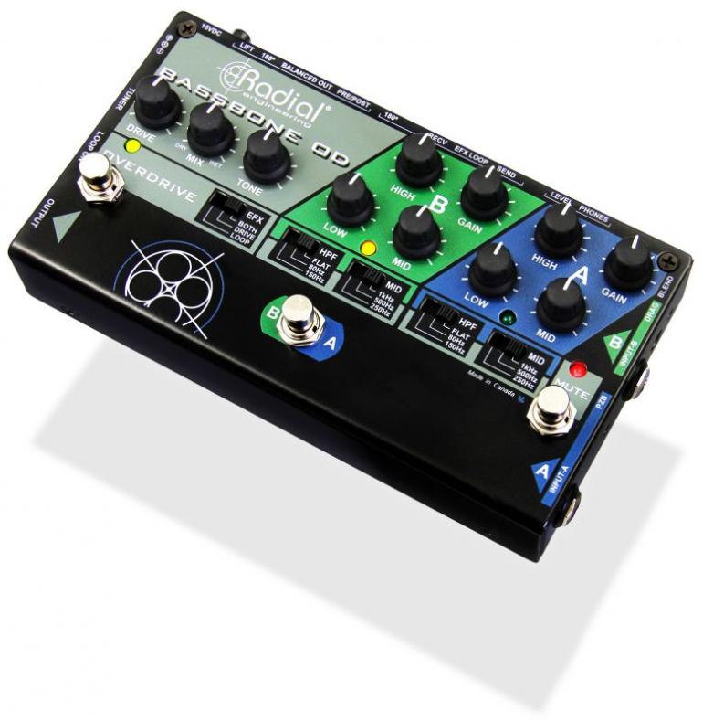 Radial Bassbone OD - bass guitar overdrive