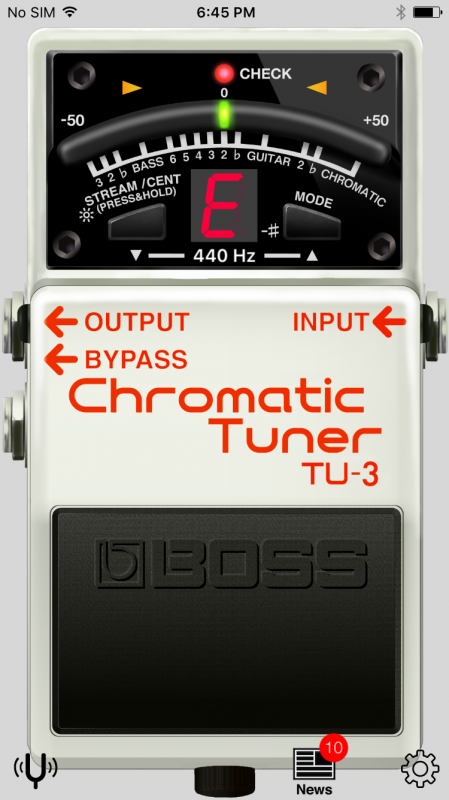 Boss: Tuner App