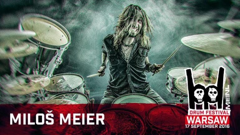 Meinl Drum Festival 2016 ve Varšavě: Miloš Meier potvrzen!