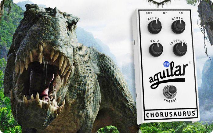 Aguilar Chorusaurus a Fuzzistor - basové efekty chorus a fuzz