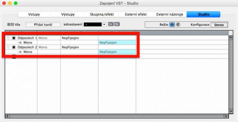 VST Connection Cue