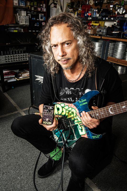 Kirk Hammett - Nikdy dřív bych nevěřil, že budeme vyvíjet pedály v České republice!