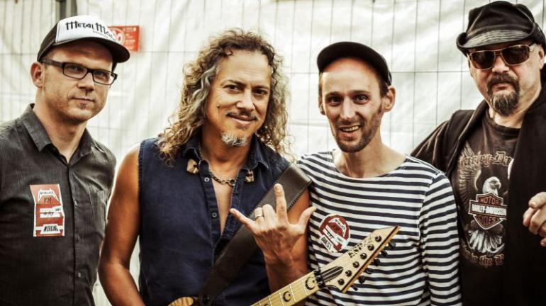 Kirk Hammett - Nikdy dřív bych nevěřil, že budeme vyvíjet pedály v České republice!
