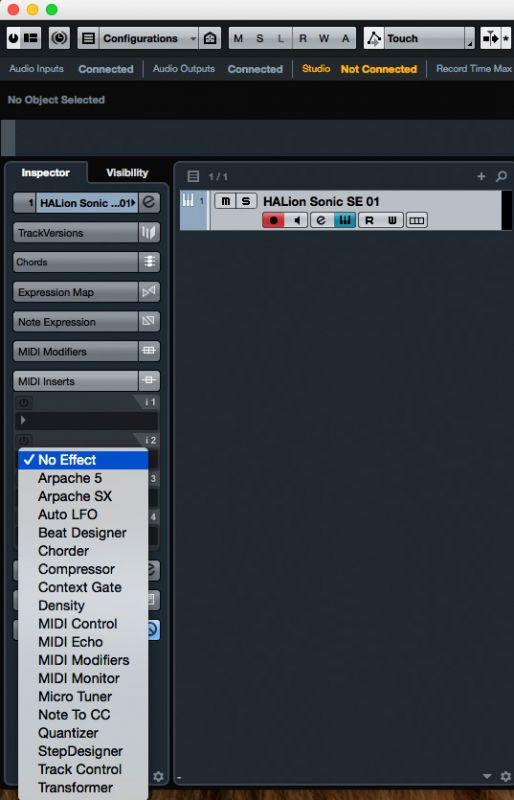 MIDI Inserts