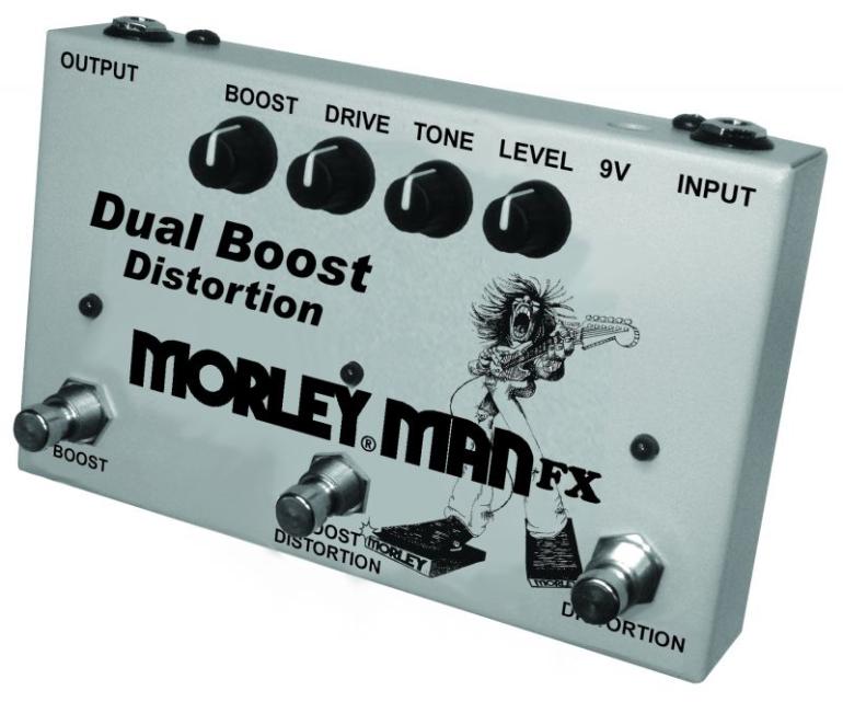 Morley: Man FX Dual Boost Distortion