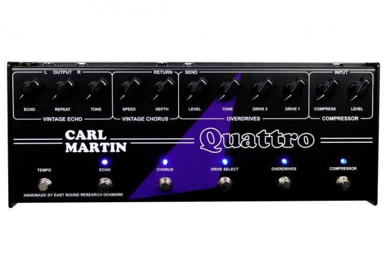 Carl Martin Quattro - jednoduchý „vintage“ multiefekt