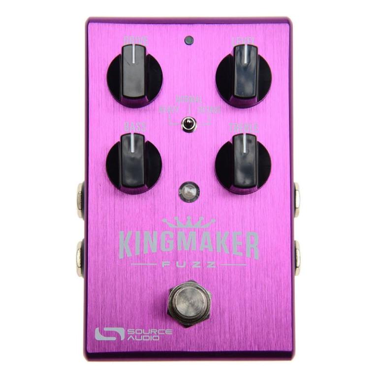 Source Audio L.A. Lady Overdrive a Kingmaker Fuzz - digitální podlahové krabičky typu overdrive resp. Fuzz