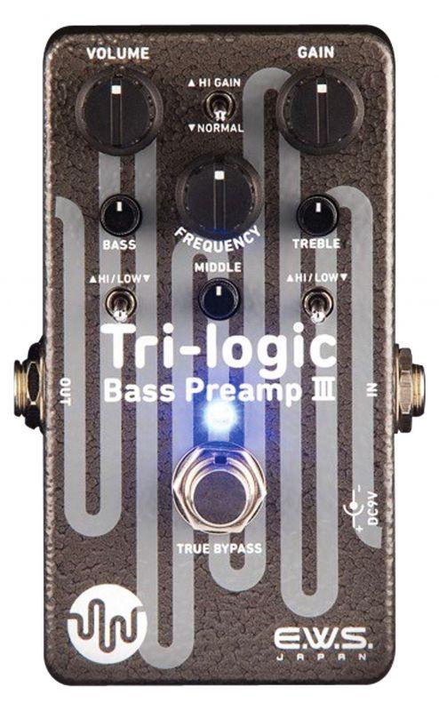 E.W.S. Tri-Logic Bass Preamp 3 - pre-amp pro baskytaru