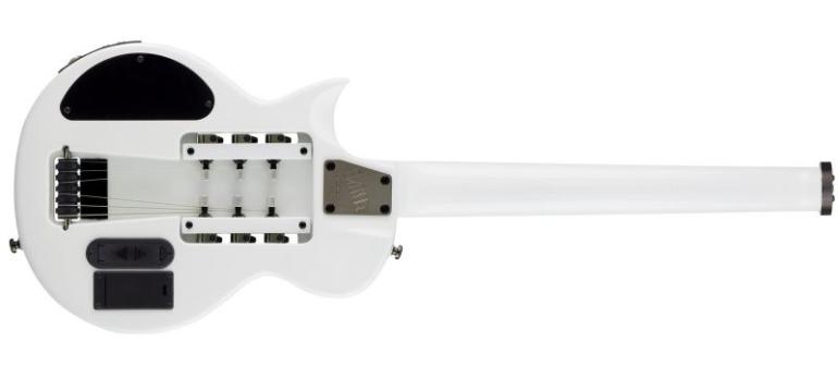 Traveler Guitar LTD EC-1 White - cestovní kytara s aktivním snímačem a sluchátkovým zesilovačem