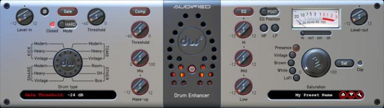 Audified: DW Drum Enhancer