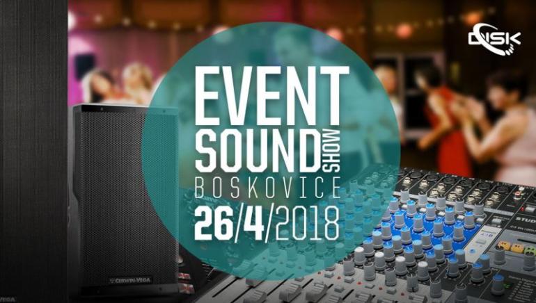 Event Sound Show: 26. dubna 2018 | Boskovice
