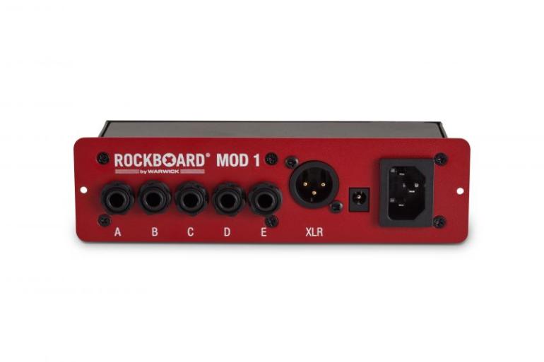 W-Music Distribution: Propojovací jednotky RockBoard Module Patch Bay 1, 2, 3 a montážní lišta The Tray a podpěra Frame XL