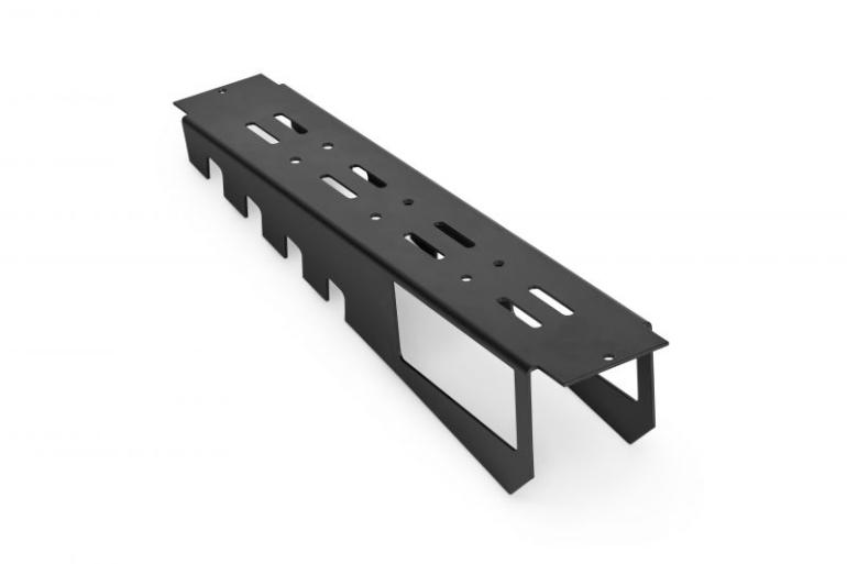 W-Music Distribution: Propojovací jednotky RockBoard Module Patch Bay 1, 2, 3 a montážní lišta The Tray a podpěra Frame XL