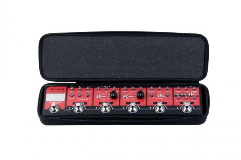 Mooer Red Truck - kompaktní kytarový minipedalboard