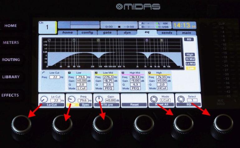 Midas M32R - digitální šestnáctivstupý mixážní pult