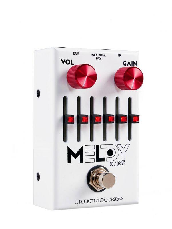 J. Rockett Audio Designs The Melody Overdrive - efektový pedál kombinující možnosti boostu, overdrivu a šestipásmového ekvalizéru