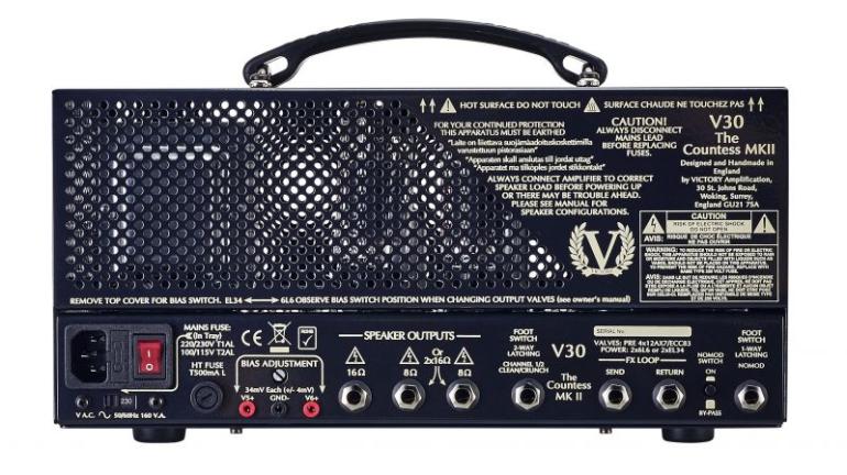 Victory Amps V30 The Countess MKII - celolampová kytarová hlava