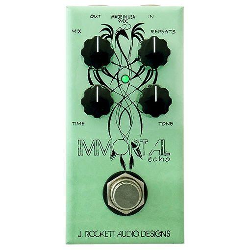 J. Rockett Audio Designs Immortal Echo, Steampunk Boost/Buffer, Squeegee Compressor a Touch Overdrive - nová série amerického butikového výrobce kytarových efektů