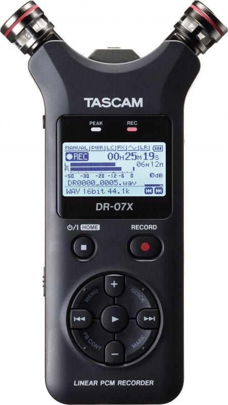 Tascam: DR-07X a DR-05X