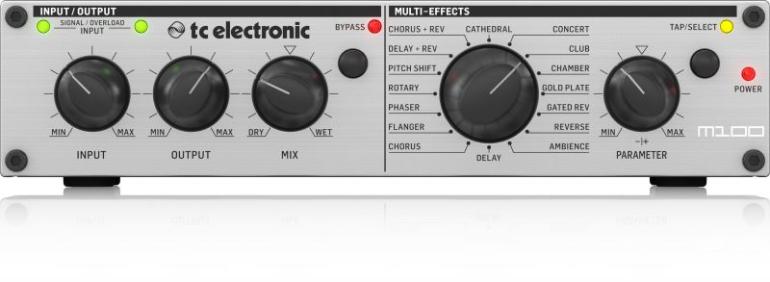 TC Electronic M100 - stereofonní multiefektový procesor