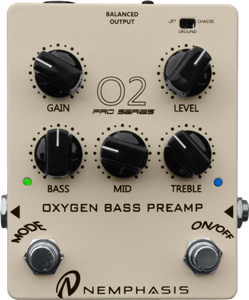 NEMPHASIS O2 Oxygen Bass Preamp - Pro Series