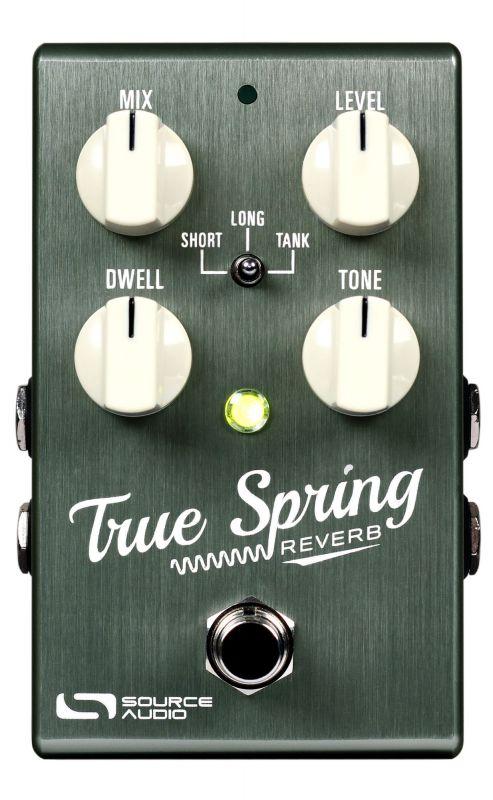 Source Audio True Spring Reverb - digitální simulace pružinových reverbů a tremola