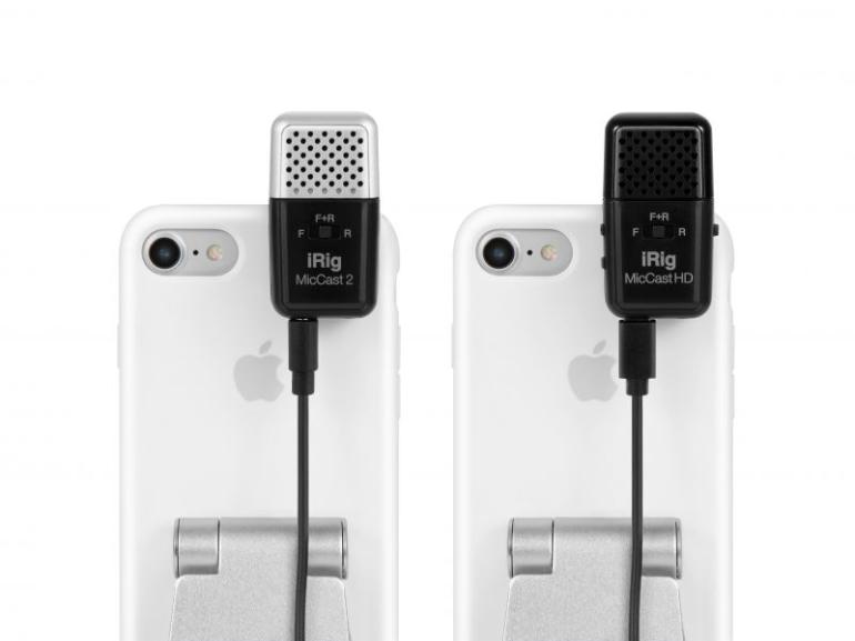 IK Multimedia: iRig Mic Cast 2 & iRig Mic Cast HD