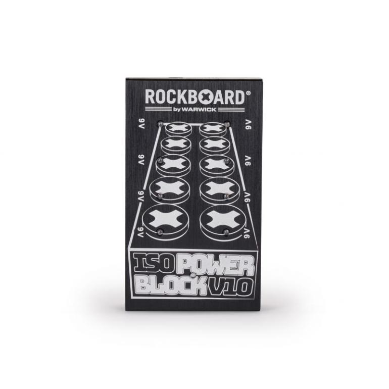 Rockboard ISO Power Block V10 - desateronásobný napáječ kytarových krabiček