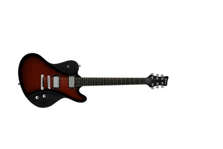 Framus: D-Series Idolmaker Burgundy Blackburst Transparent High Polish