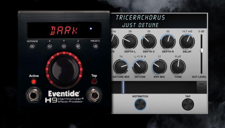 Eventide: TriceraChorus triple chorus algoritmus pro H9 a H9 Dark