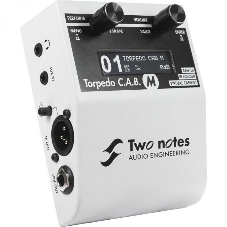Two Notes Torpedo C.A.B. M - loadbox a simulace reprobeden