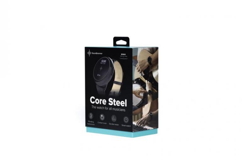 Soundbrenner Core Steel - hodinky s metronomem 