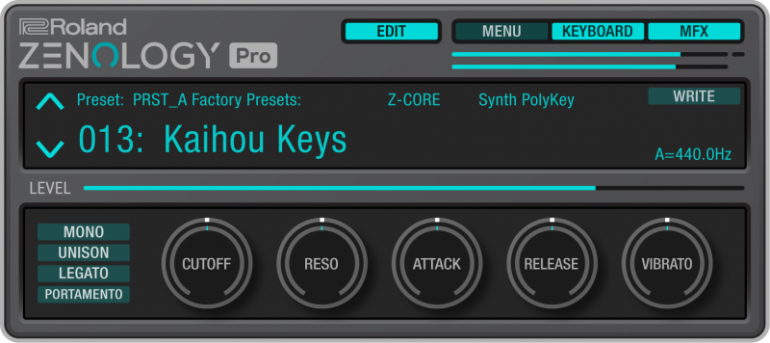 Roland: ZENOLOGY PRO