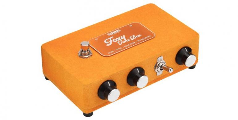 Warm Audio Foxy Tone Box - plný a vřelý fuzz efekt a přepínatelný oktavér