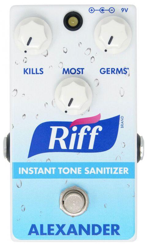 Alexander Pedals: Riff Instant Tone Sanitizer vypere zvuk dočista do čista