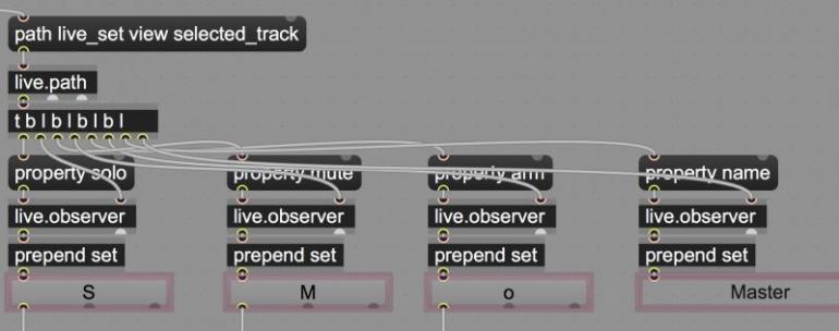 Max for Live - Extrémně osobní Ableton Live - Další rozšíření ovladače stopy - IV