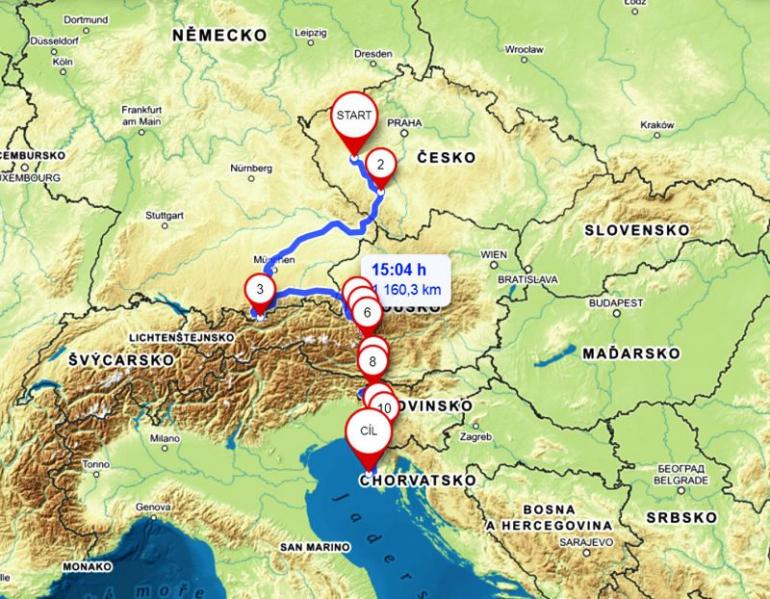 Krátký report o ulovení starého Bělouše - aneb tisíc kilometrů na Balkán