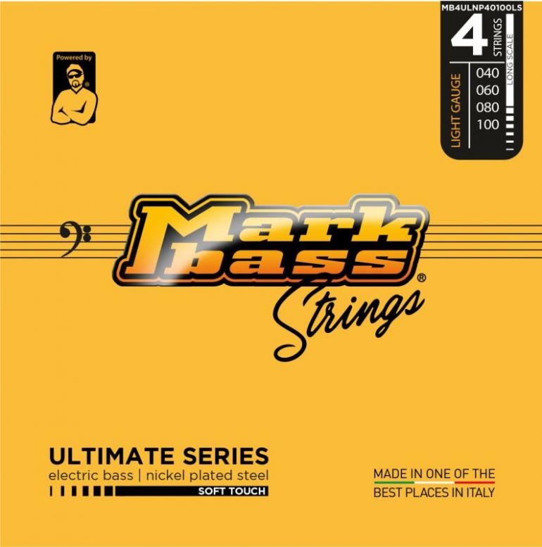 Markbass Strings Ultimate a Advanced - poniklované, respektive ocelové baskytarové struny