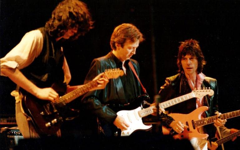 Legendární setkání - Eric Clapton + Jeff Beck + Jimmy Page