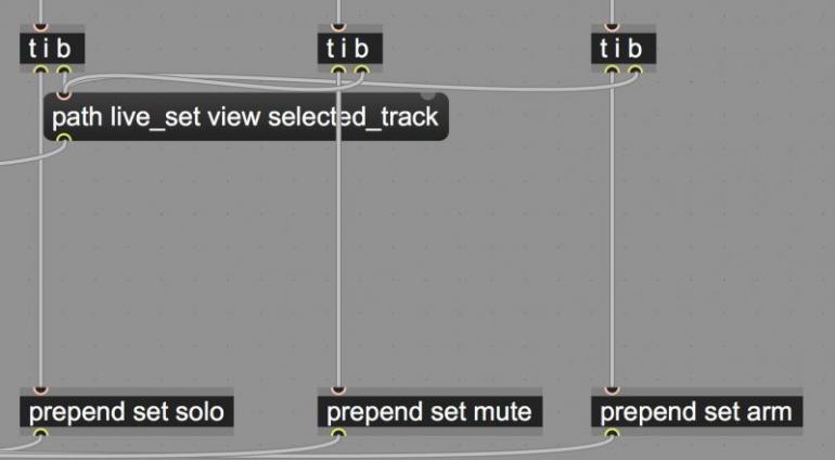 Max for Live - Extrémně osobní Ableton Live - Další rozšíření ovladače stopy - V