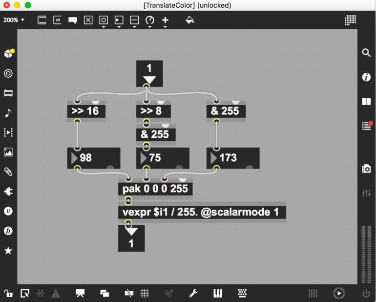 Max for Live - Extrémně osobní Ableton Live - Zobrazení vstupu a výstupu - praxe