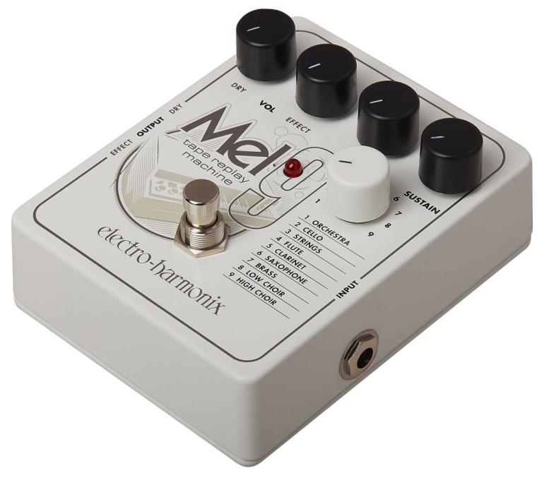 Electro-Harmonix MEL9 - kytarová krabička simulující zvuky legendárního nástroje mellotron
