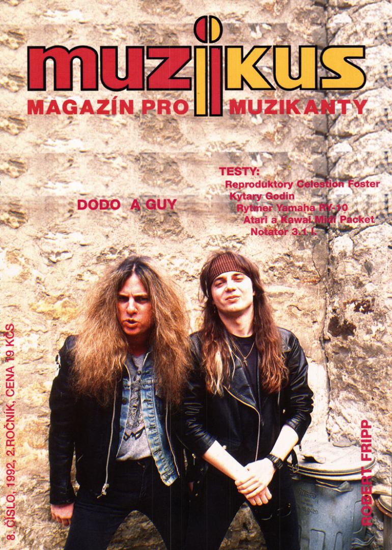 časopis Muzikus 8/1992